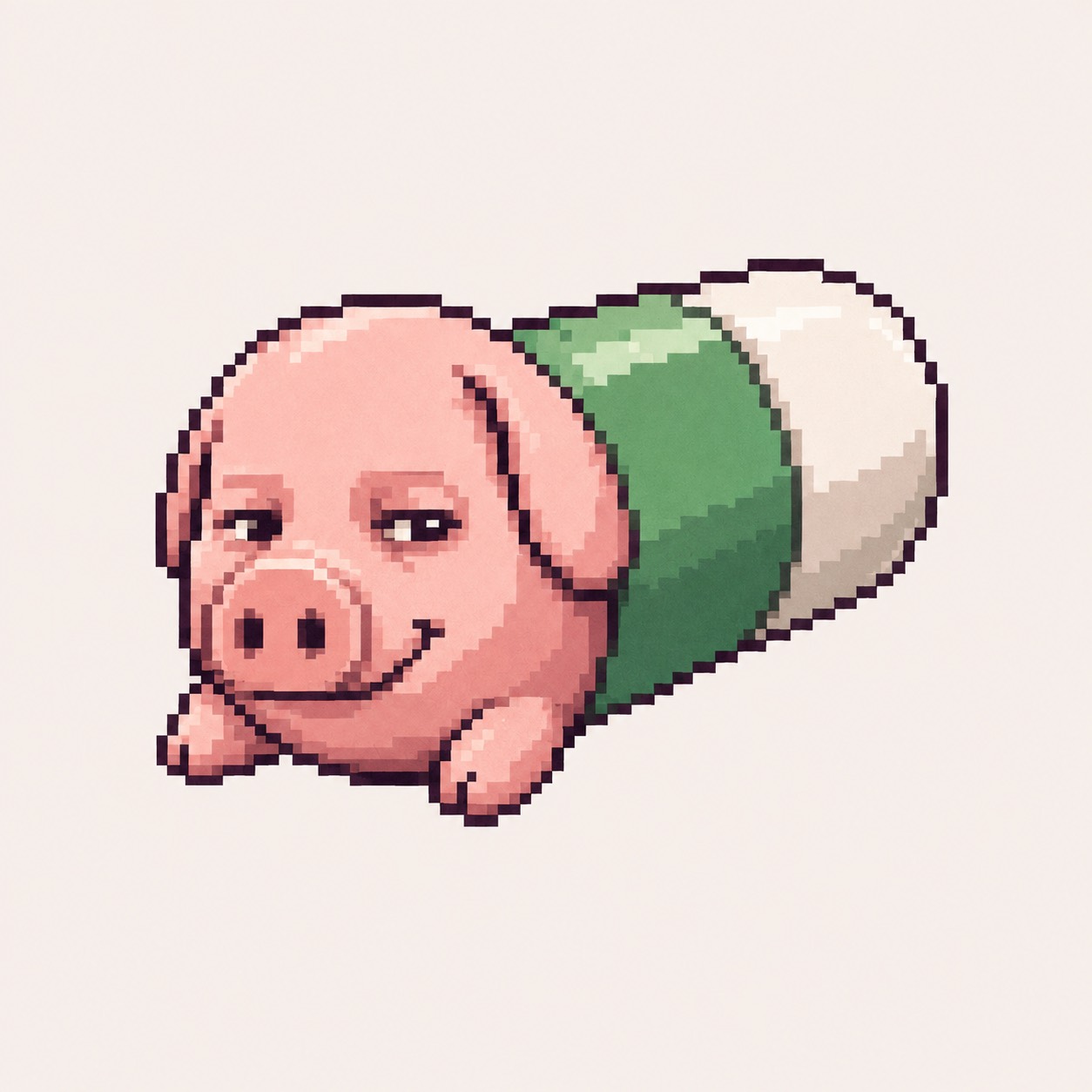 Pump Pig mascot